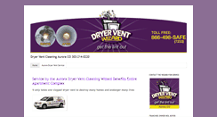 Desktop Screenshot of dryerventcleaningauroraco.com