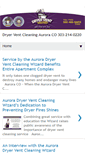 Mobile Screenshot of dryerventcleaningauroraco.com
